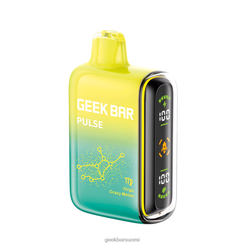 Geek Bar Flavors | Geek Bar Pulse 15k kertakäyttöinen vape VH04J66 virgo hullu meloni